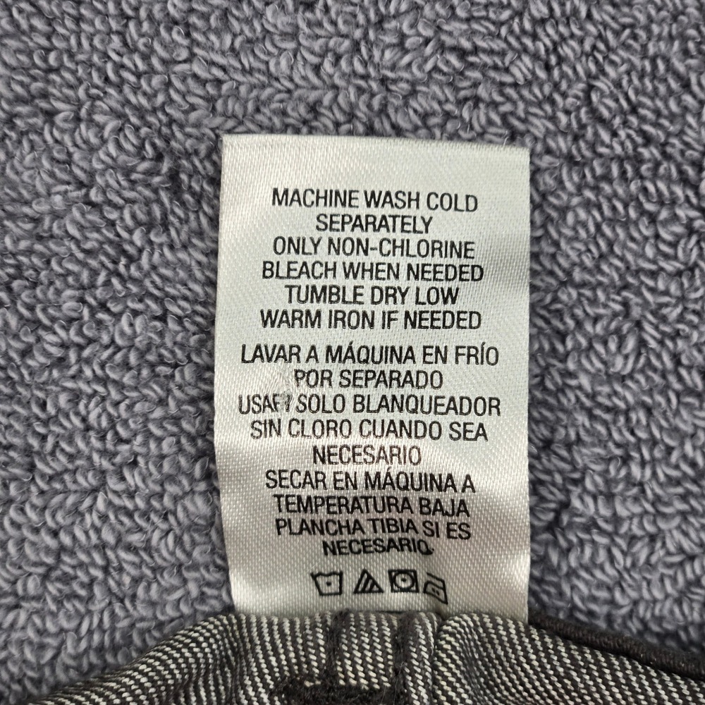 Roebuck & Co Slim Straight Jean Mens 36x30 (38" mes.) Gray Stretch Workwear - Picture 12 of 14